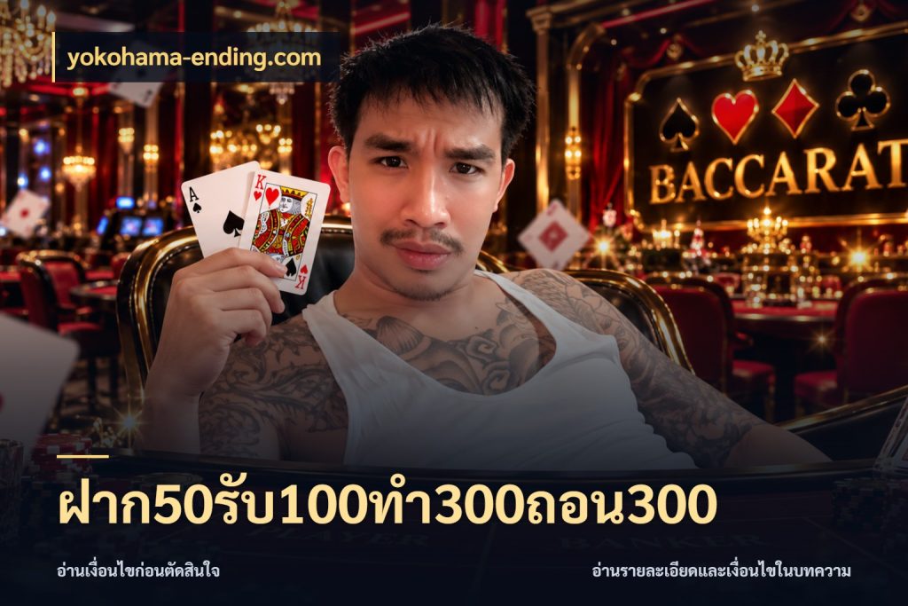 ฝาก50รับ100ทํา300ถอน300 จุดเด่นของเครดิตที่คนชอบเกมอยากรู้ สไตล์ yokohama-ending.com