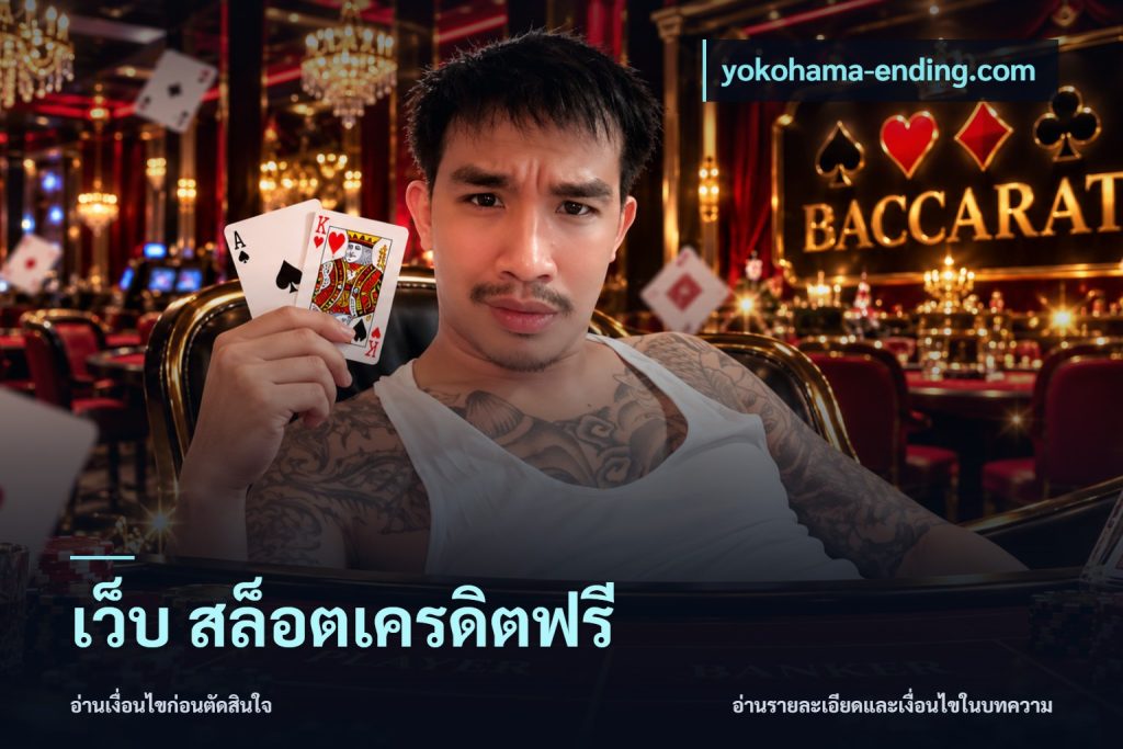 เว็บ สล็อตเครดิตฟรี