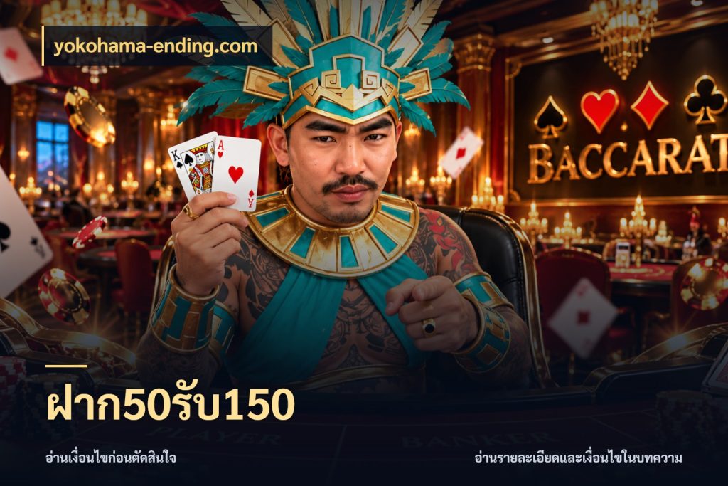 ฝาก50รับ150 yokohama-ending.com โปรยอดรับที่สายเกมสนใจ
