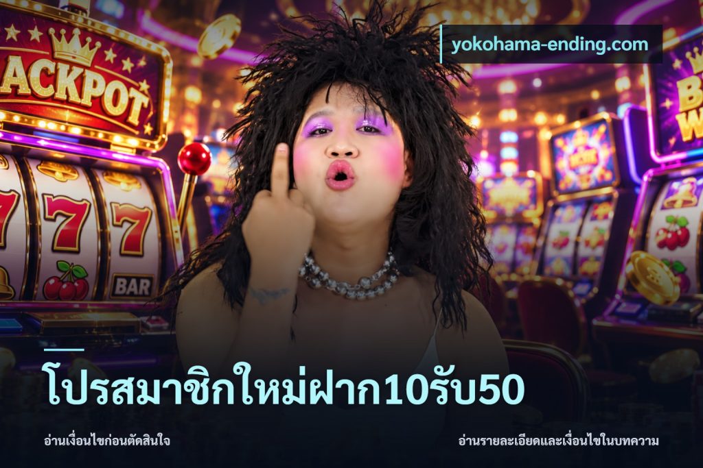 โปรสมาชิกใหม่ฝาก10รับ50