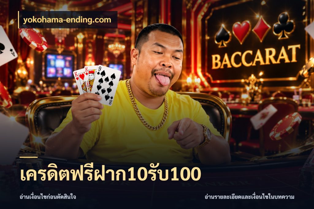เครดิตฟรีฝาก10รับ100 โปรยอดรับที่สายเกมสนใจ สไตล์ yokohama-ending.com