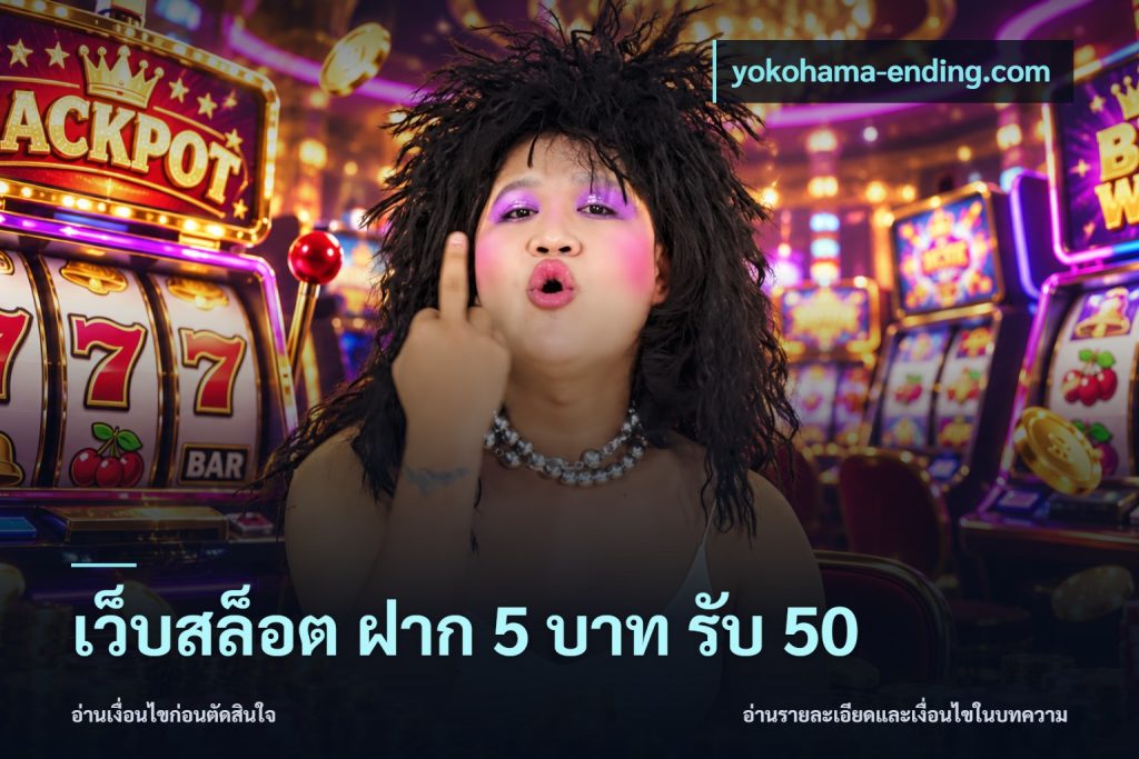 เว็บสล็อต ฝาก 5 บาท รับ 50