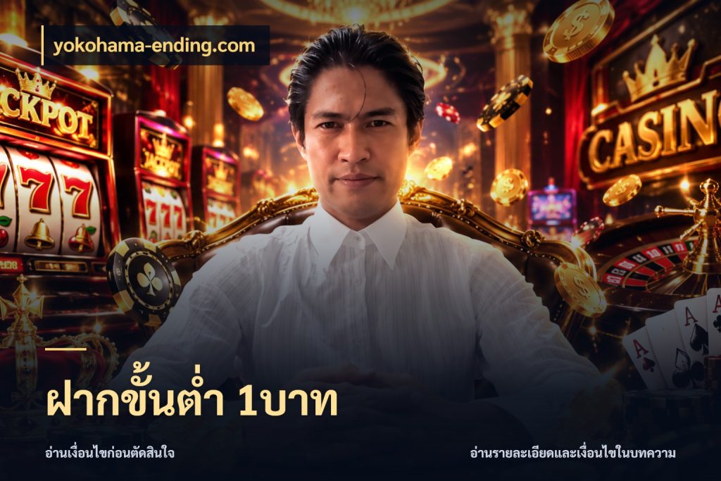 ฝากขั้นต่ำ 1บาท จำนวนเริ่มต้นกับรายละเอียดที่สายเกมสนใจ สไตล์ yokohama-ending.com