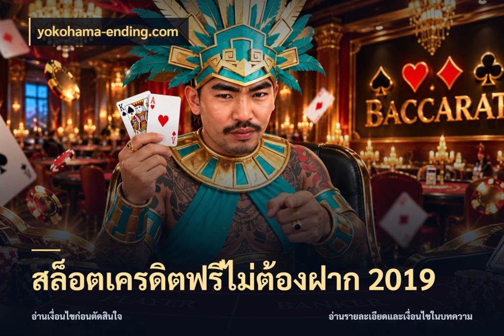 สล็อตเครดิตฟรีไม่ต้องฝาก 2019 สายโบนัสเลือกมุมเครดิตให้ตรงสไตล์ ในมุม yokohama-ending.com