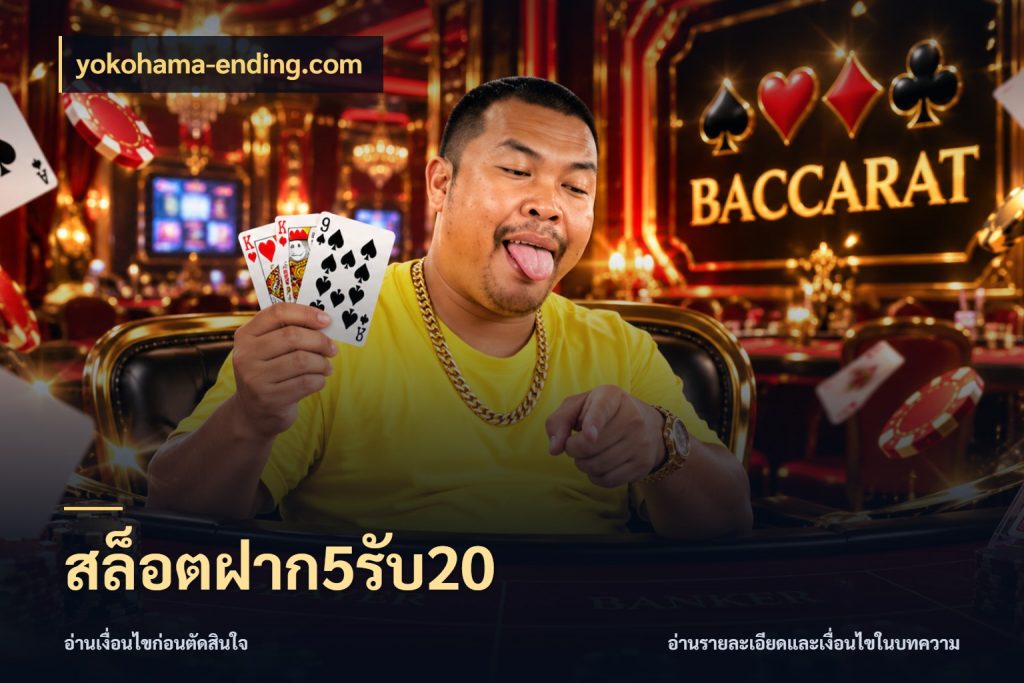 สล็อตฝาก5รับ20 โปรกับเกมที่ชอบเลือกให้ตรงสไตล์ กับ yokohama-ending.com