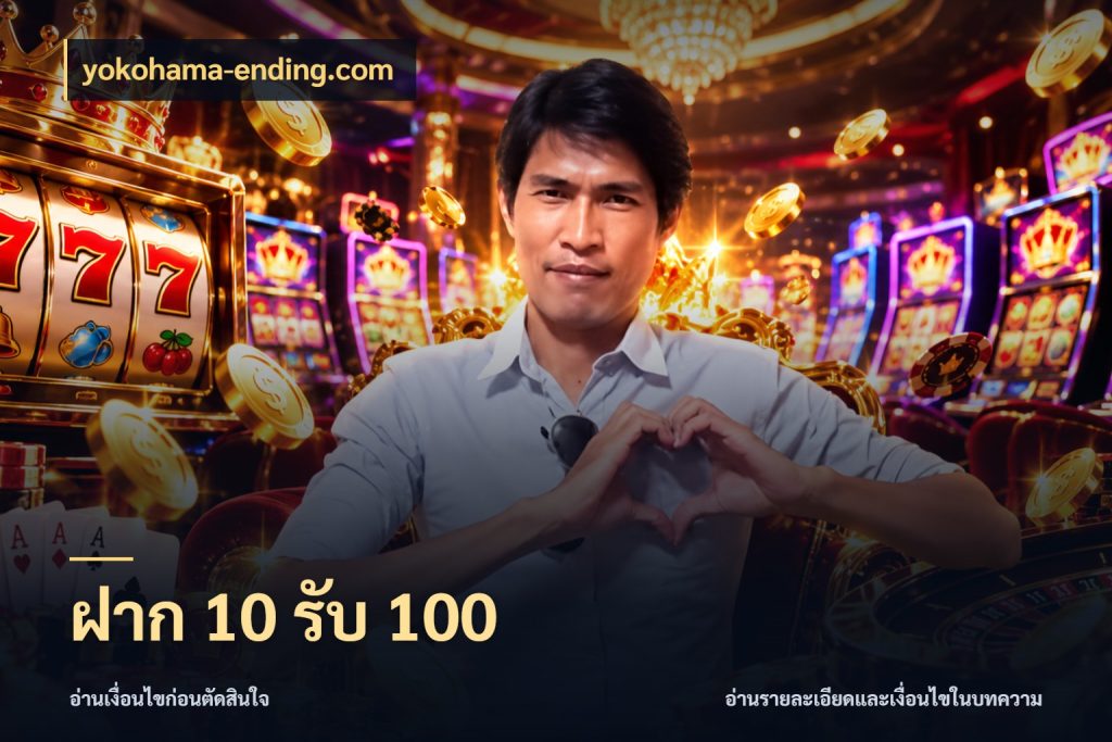 ฝาก 10 รับ 100 รูปแบบโบนัสกับสิทธิ์ของสายเกม กับ yokohama-ending.com