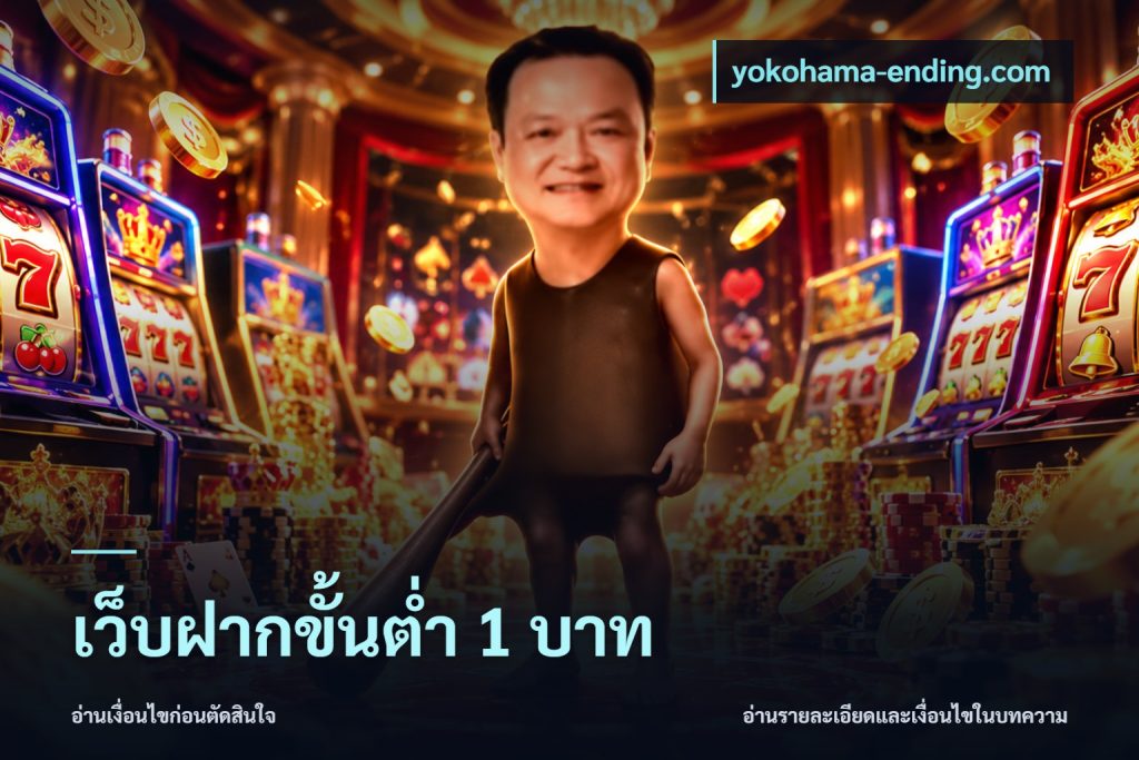เว็บฝากขั้นต่ำ 1 บาท