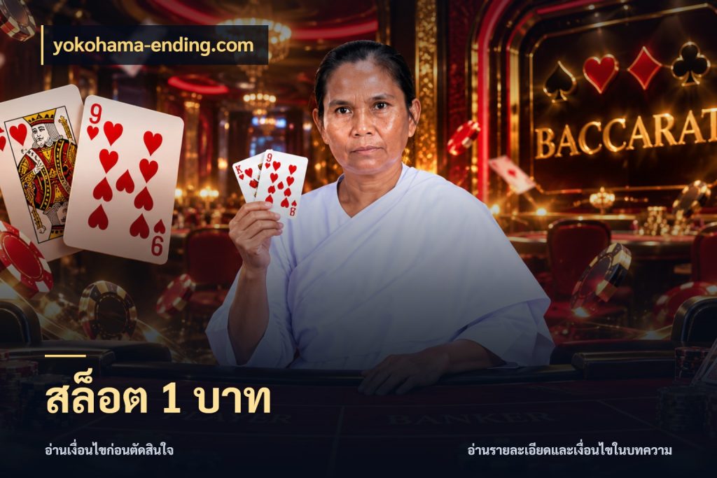 สล็อต 1 บาท จำนวนเริ่มต้นกับสไตล์เกมที่ชอบ ในมุม yokohama-ending.com