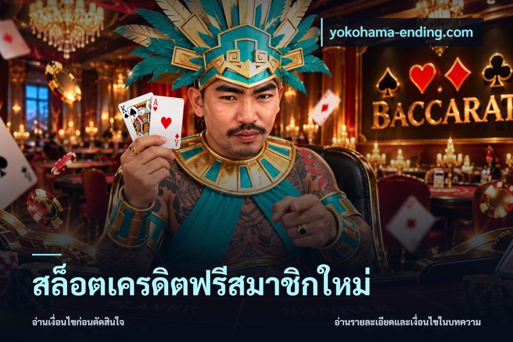 สล็อตเครดิตฟรีสมาชิกใหม่