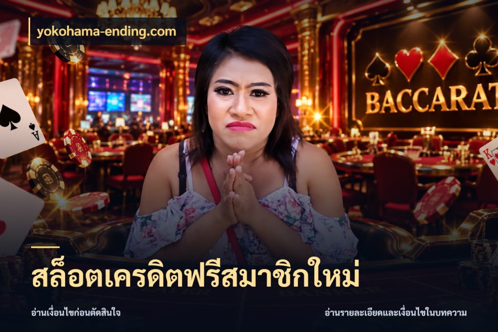 สล็อตเครดิตฟรีสมาชิกใหม่ yokohama-ending.com สิทธิ์ที่สายโบนัสสนใจกับวิธีรับ
