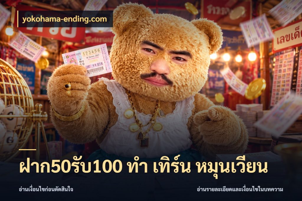 ฝาก50รับ100 ทํา เทิร์น หมุนเวียน โปรกับเกมที่ชอบเลือกให้ตรงสไตล์ ในมุม yokohama-ending.com